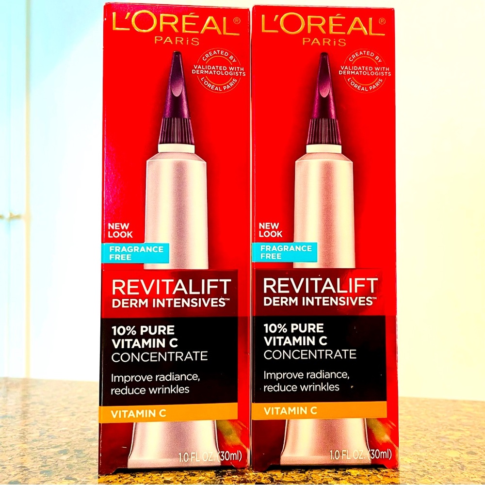 L’Oreal Paris Revitalift Derm Intensives Vitamin C Concentrate - set of 2 🍊